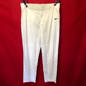 Men’s Nike athletic pants. A542. XL. White Dri-fit